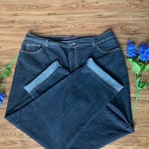 Womens Jeans Gloria Vendersillo Dark Blue.